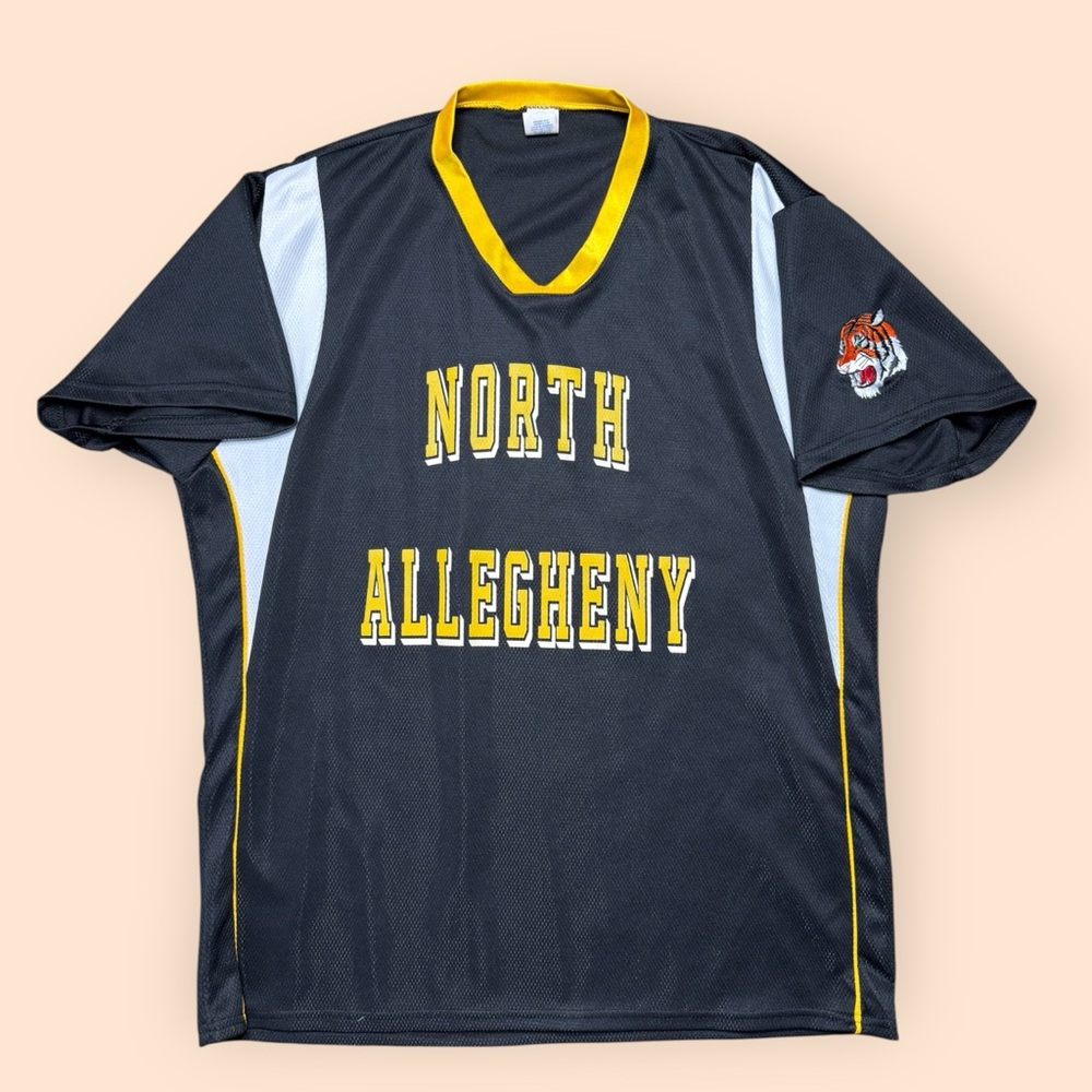 Vintage North Allegheny 1990s Basketball Warm Up Shirt Men’s Large Vtg 90s